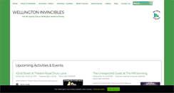 Desktop Screenshot of invincibles.org